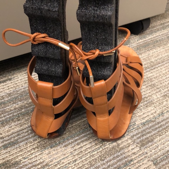 Ralph Lauren Polo Jackie Gladiator Tie up Sandals - Picture 5 of 11